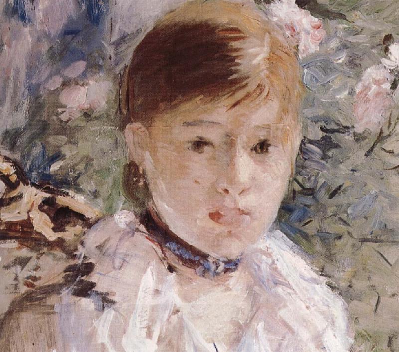 Berthe Morisot Detail of the  Woman near the window oil painting picture